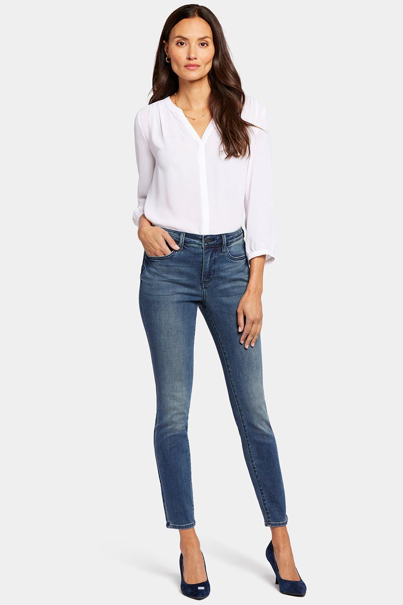 Blue Women's NYDJ Ami Skinny Jeans | NZ 968ODGCUS