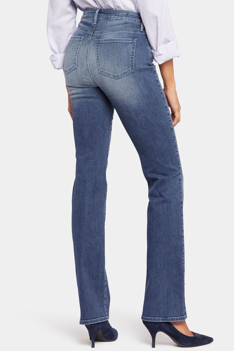 Blue Women's NYDJ Barbara Bootcut Jeans | NZ 401RQLIKG