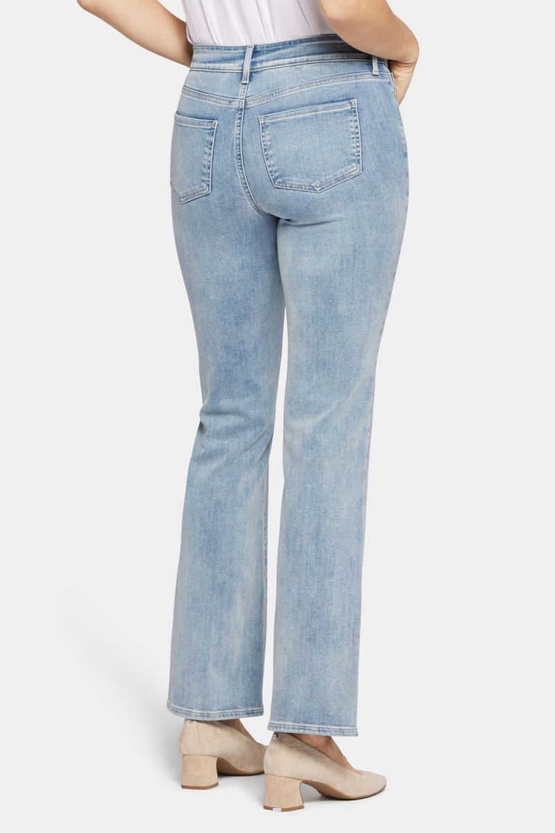 Blue Women's NYDJ Blake Slim Flared Jeans | NZ 724XBWRNQ