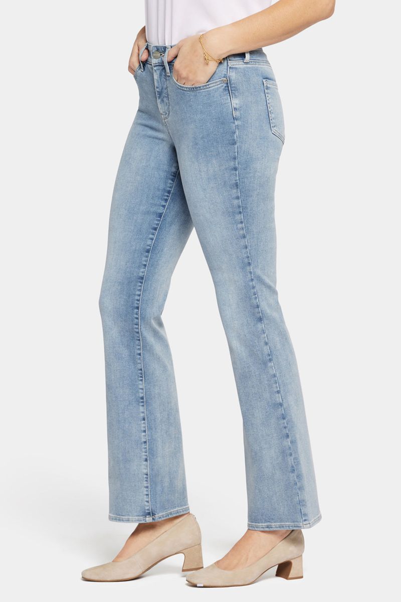 Blue Women's NYDJ Blake Slim Flared Jeans | NZ 724XBWRNQ