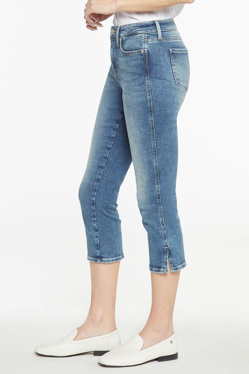 Blue Women's NYDJ Chloe Capri Jeans | NZ 081HAVCST