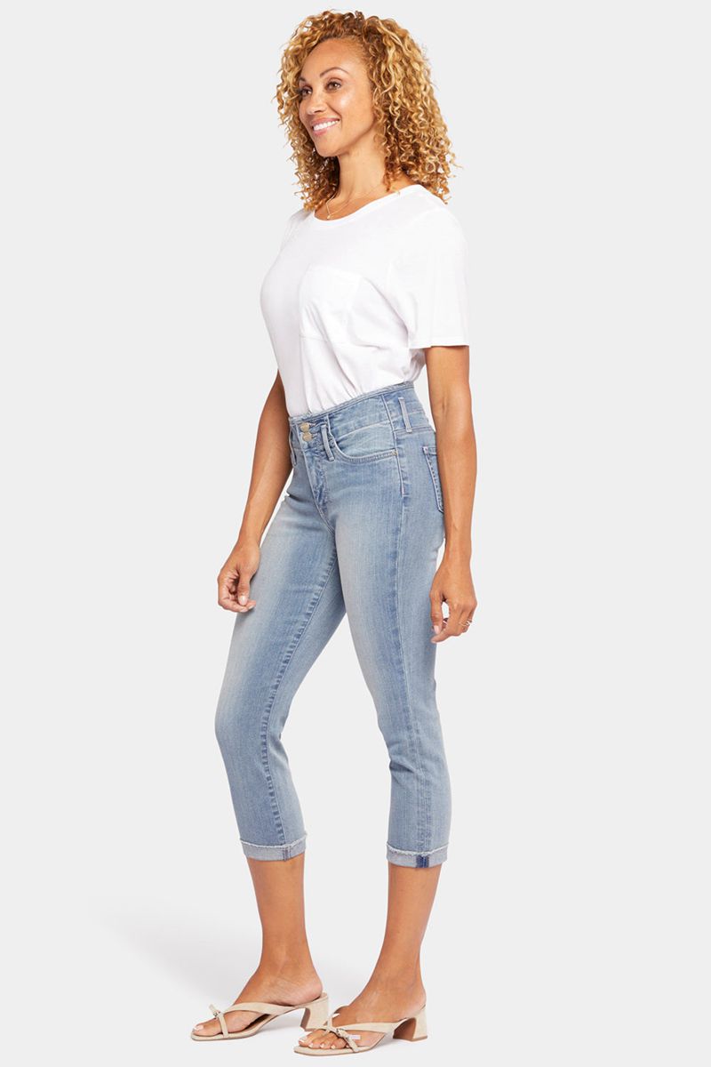 Blue Women's NYDJ Chloe Capri Jeans | NZ 108CUZWRA