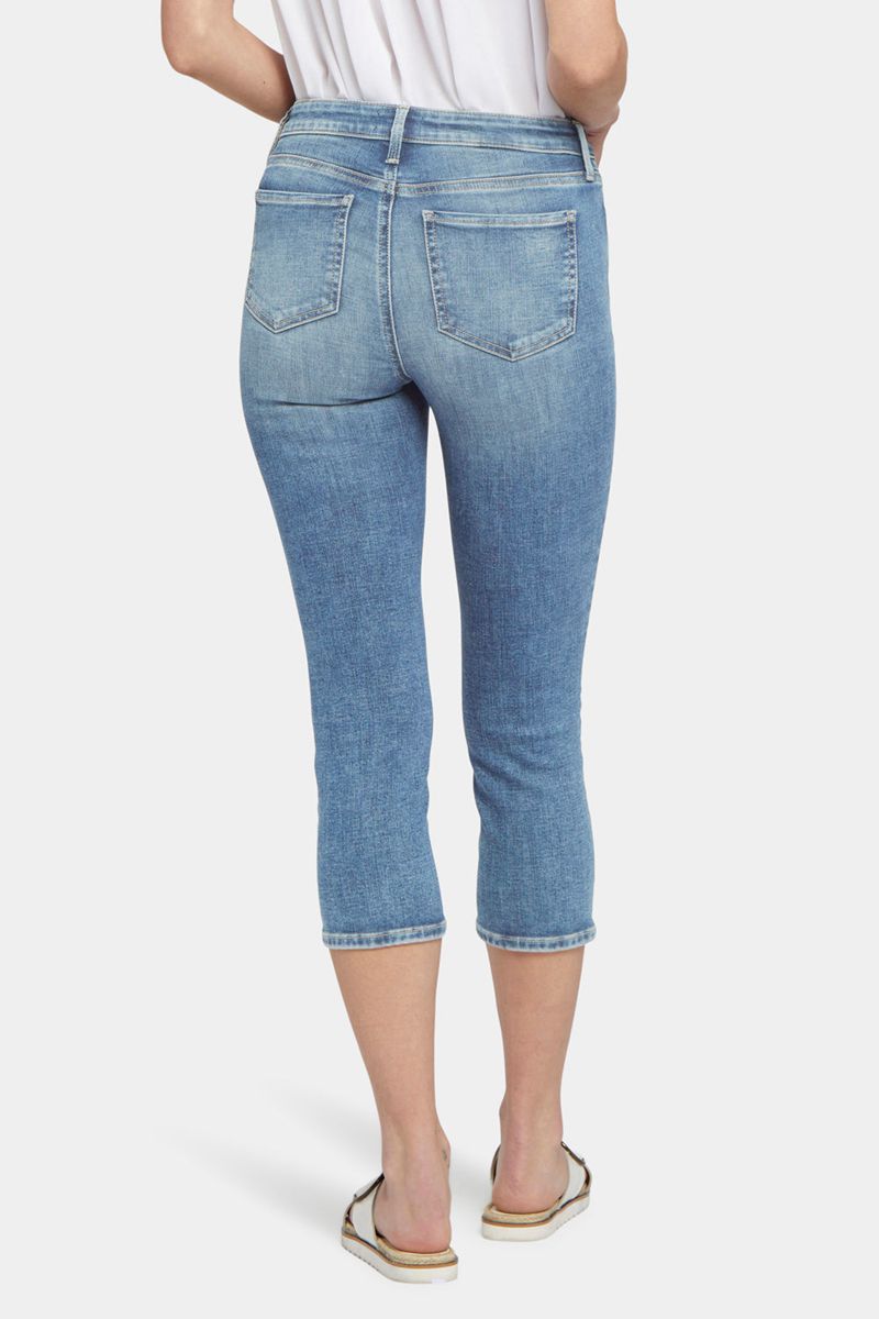 Blue Women's NYDJ Chloe Capri Jeans | NZ 481ZMILON