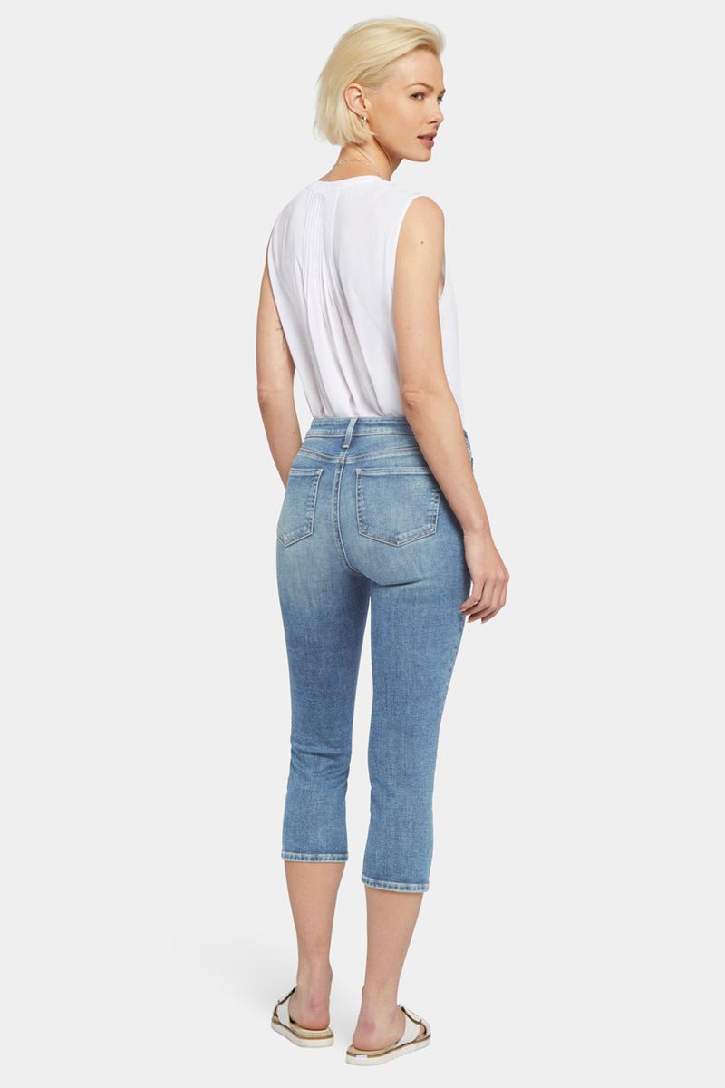 Blue Women's NYDJ Chloe Capri Jeans | NZ 481ZMILON