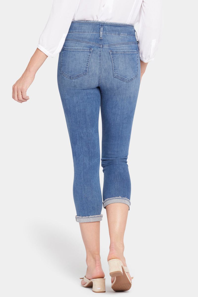 Blue Women's NYDJ Chloe Capri Jeans | NZ 825KWMIVH