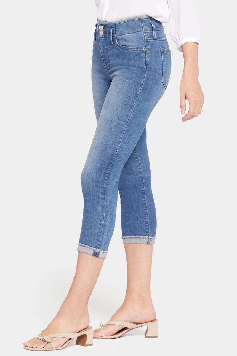 Blue Women's NYDJ Chloe Capri Jeans | NZ 825KWMIVH