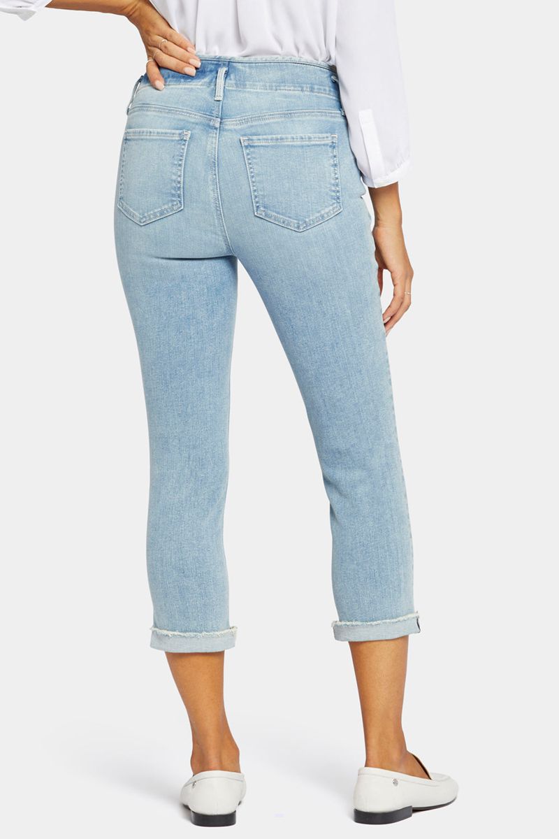 Blue Women's NYDJ Chloe Capri Jeans | NZ 936DOHZAQ