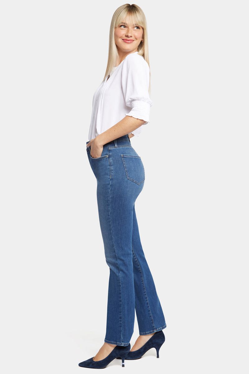 Blue Women's NYDJ Curve Shaper™ Marilyn Straight Jeans | NZ 613HMXSRU