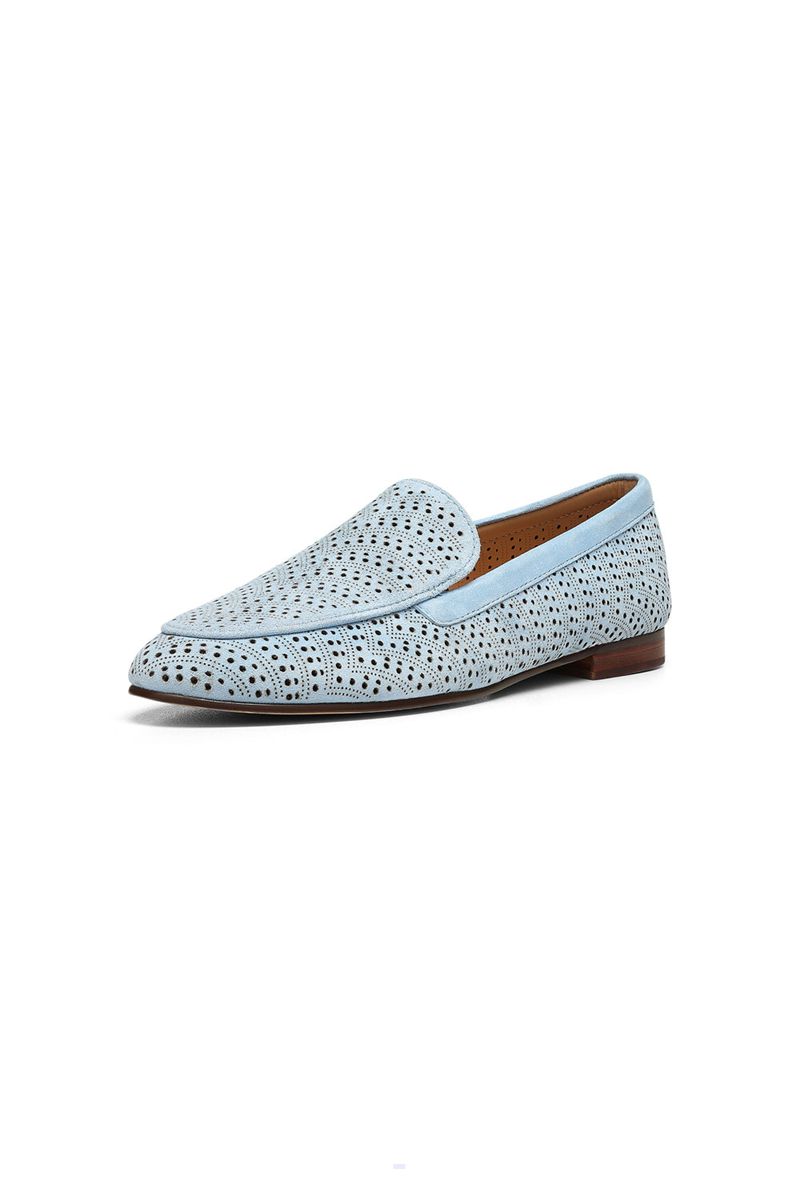 Blue Women's NYDJ Denver Loafers | NZ 765AGHLMC