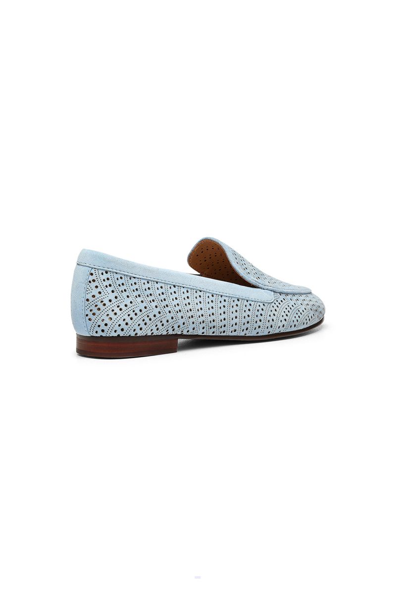 Blue Women's NYDJ Denver Loafers | NZ 765AGHLMC