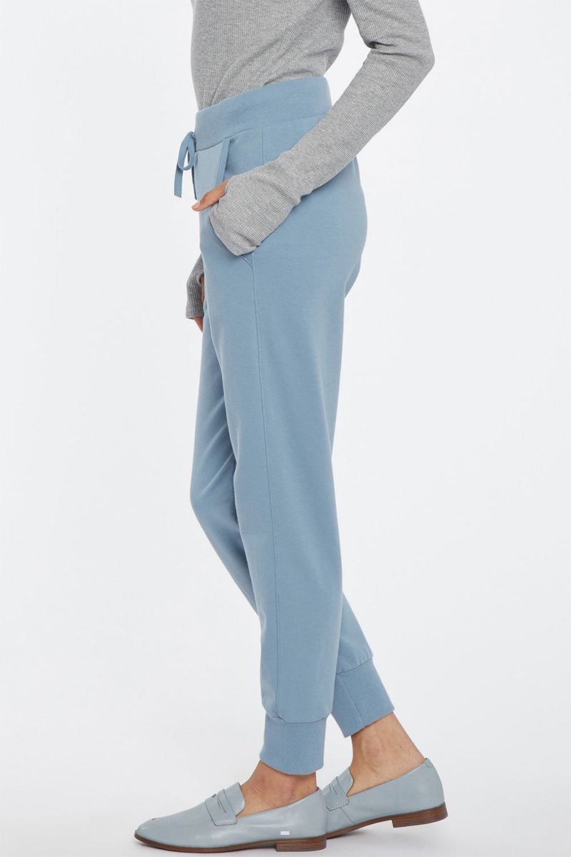 Blue Women's NYDJ Drawstring Jogger Pants | NZ 435OJPSLW