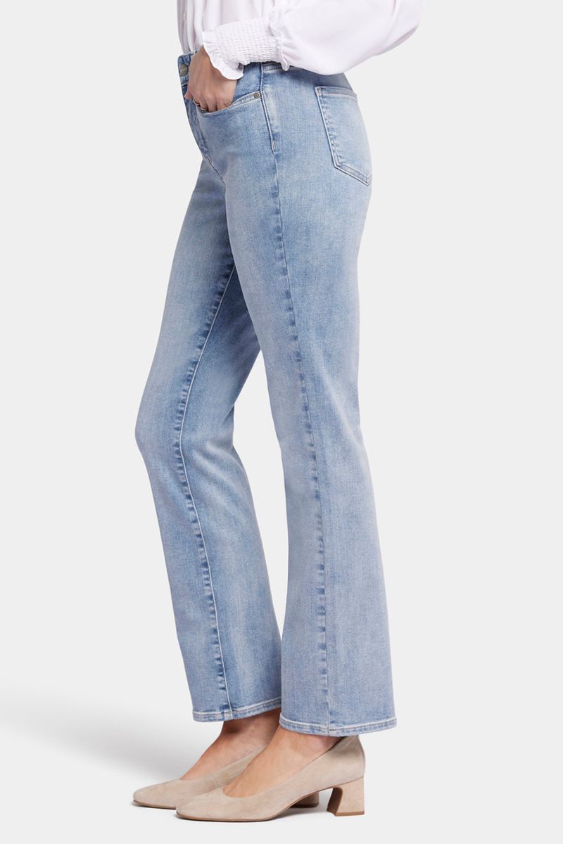 Blue Women's NYDJ Ellison Straight Jeans | NZ 901KJCXAD