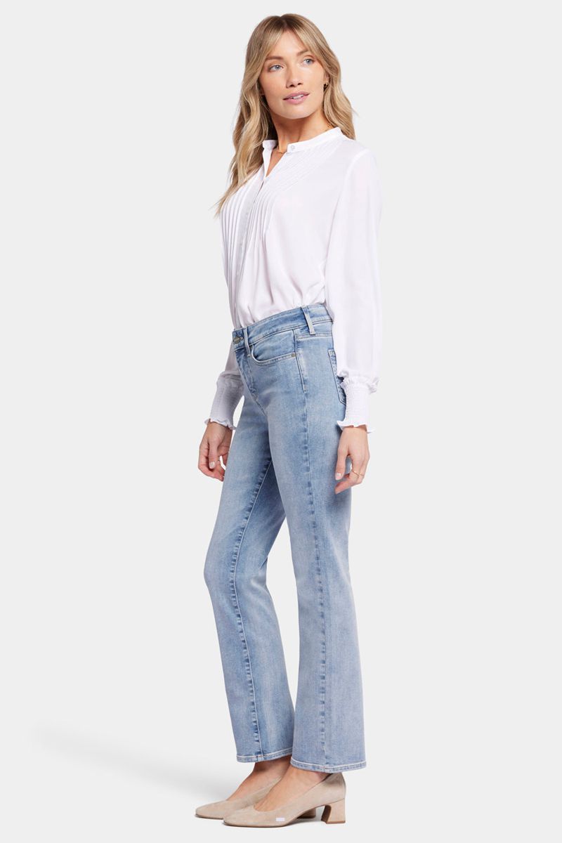 Blue Women's NYDJ Ellison Straight Jeans | NZ 901KJCXAD