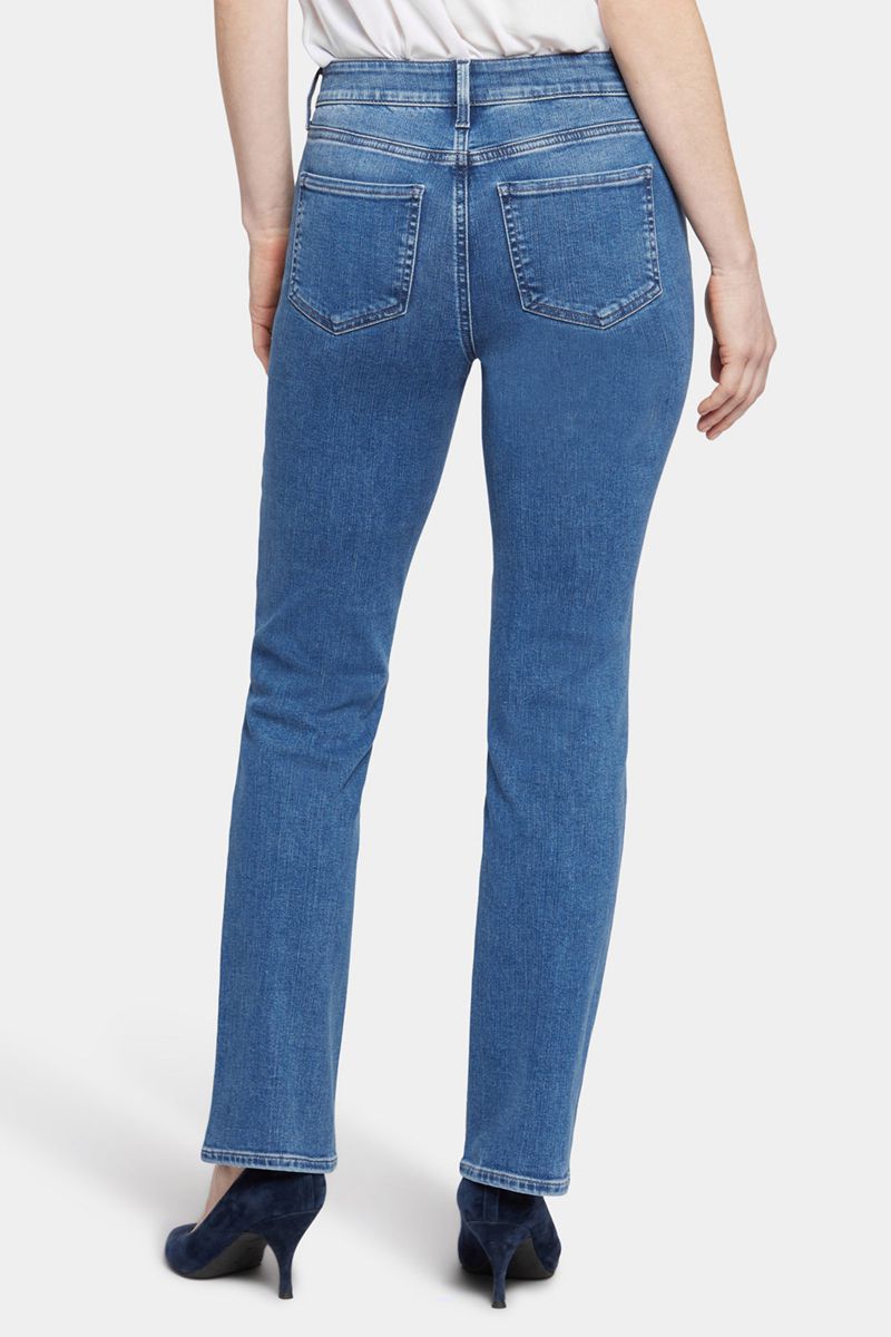 Blue Women's NYDJ Ellison Straight Jeans | NZ 960TFPHKX