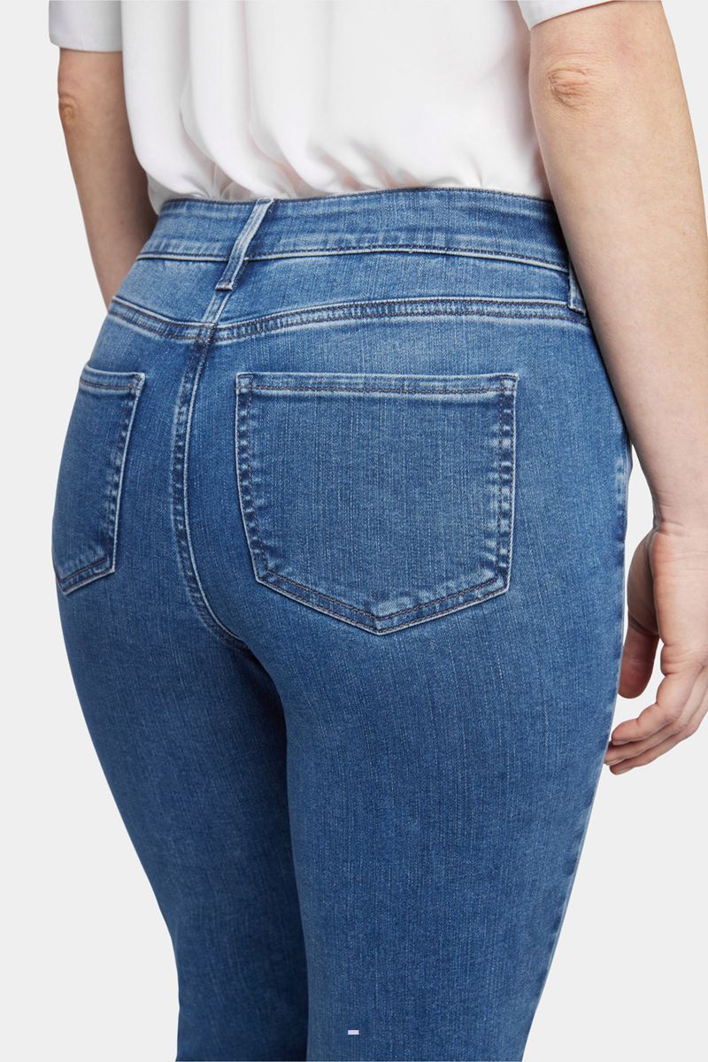 Blue Women's NYDJ Ellison Straight Jeans | NZ 960TFPHKX