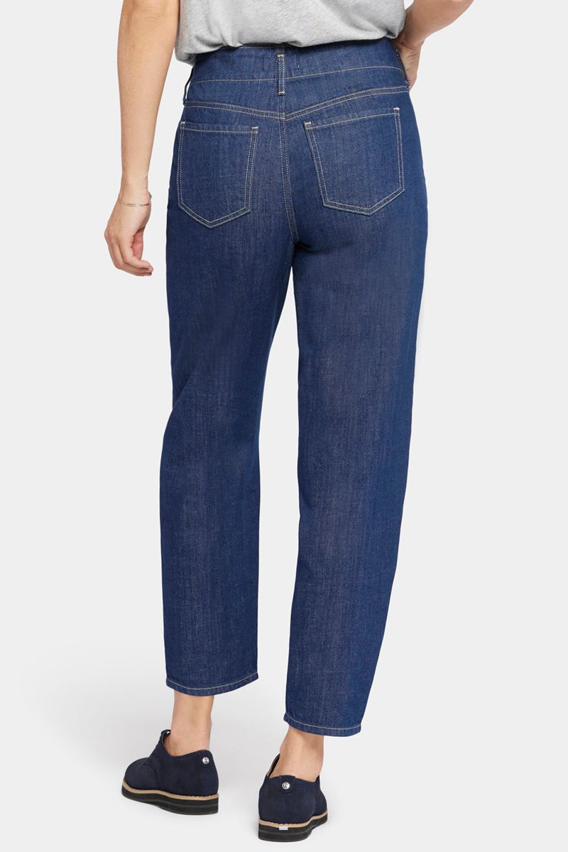 Blue Women's NYDJ Iconic Mom Jeans | NZ 853XDOKJC