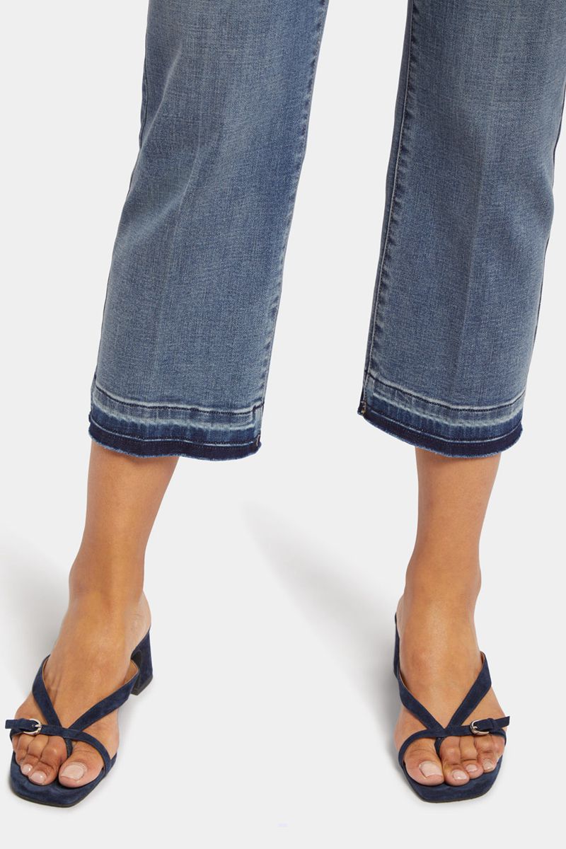 Blue Women's NYDJ Joni Relaxed Capri Jeans | NZ 476INKOAM