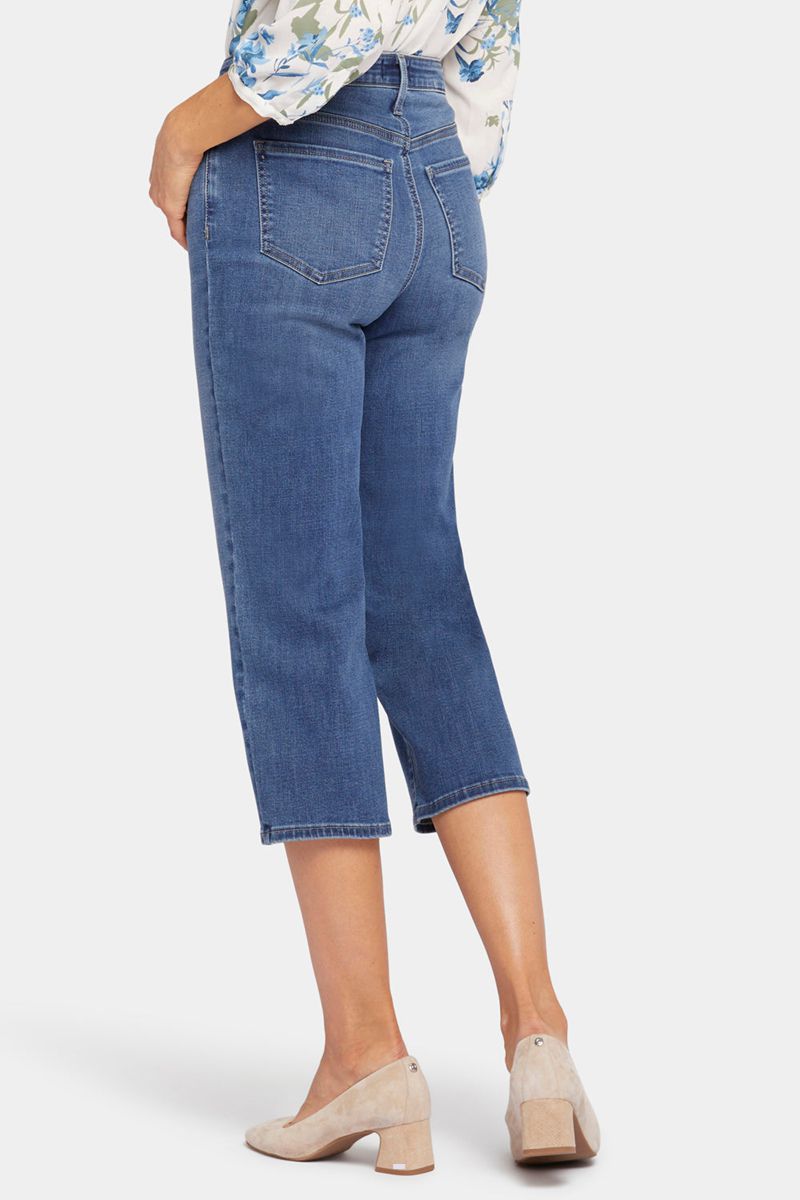 Blue Women's NYDJ Joni Relaxed Capri Jeans | NZ 906FOZQBR