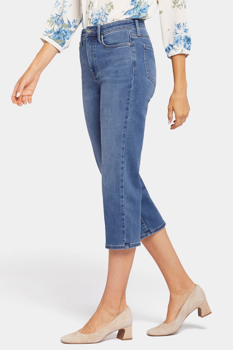 Blue Women's NYDJ Joni Relaxed Capri Jeans | NZ 906FOZQBR