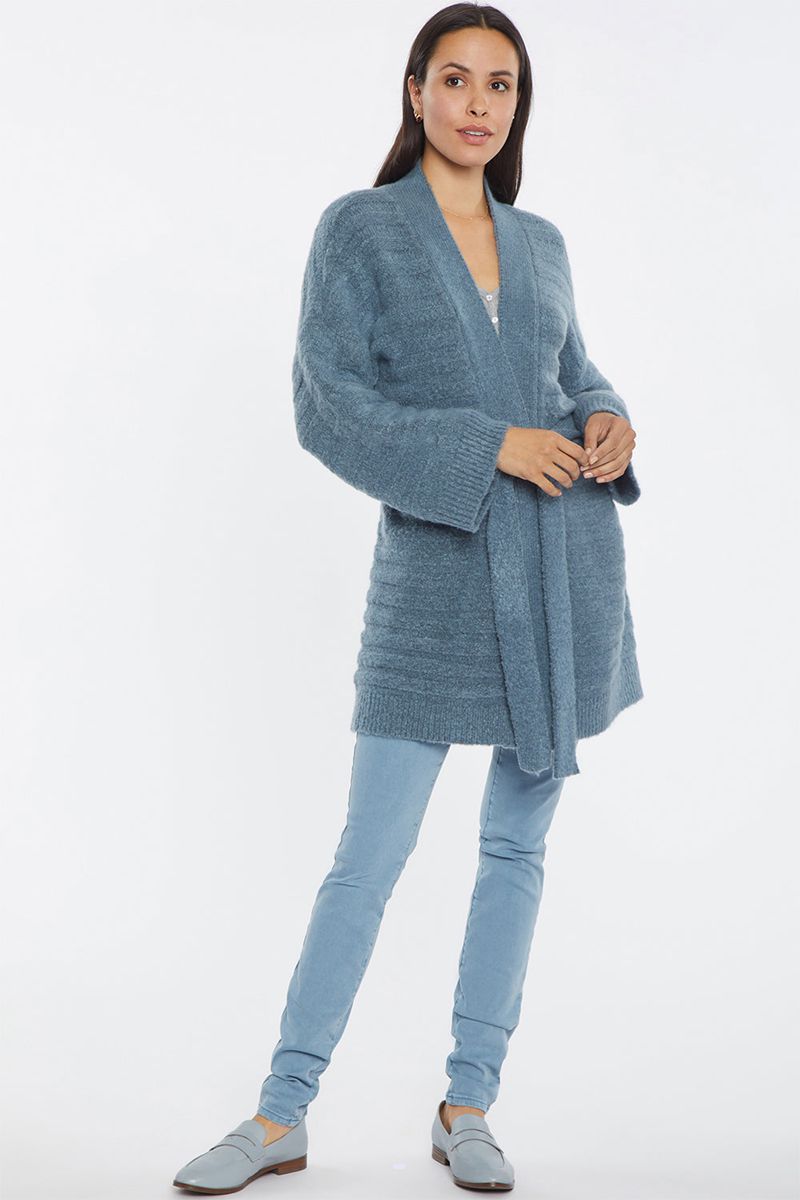 Blue Women's NYDJ Kimono Cardigan | NZ 429YMIQSD