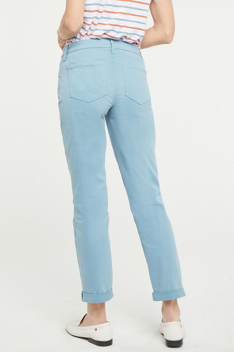 Blue Women's NYDJ Margot Girlfriend Jeans | NZ 495VAPLTE