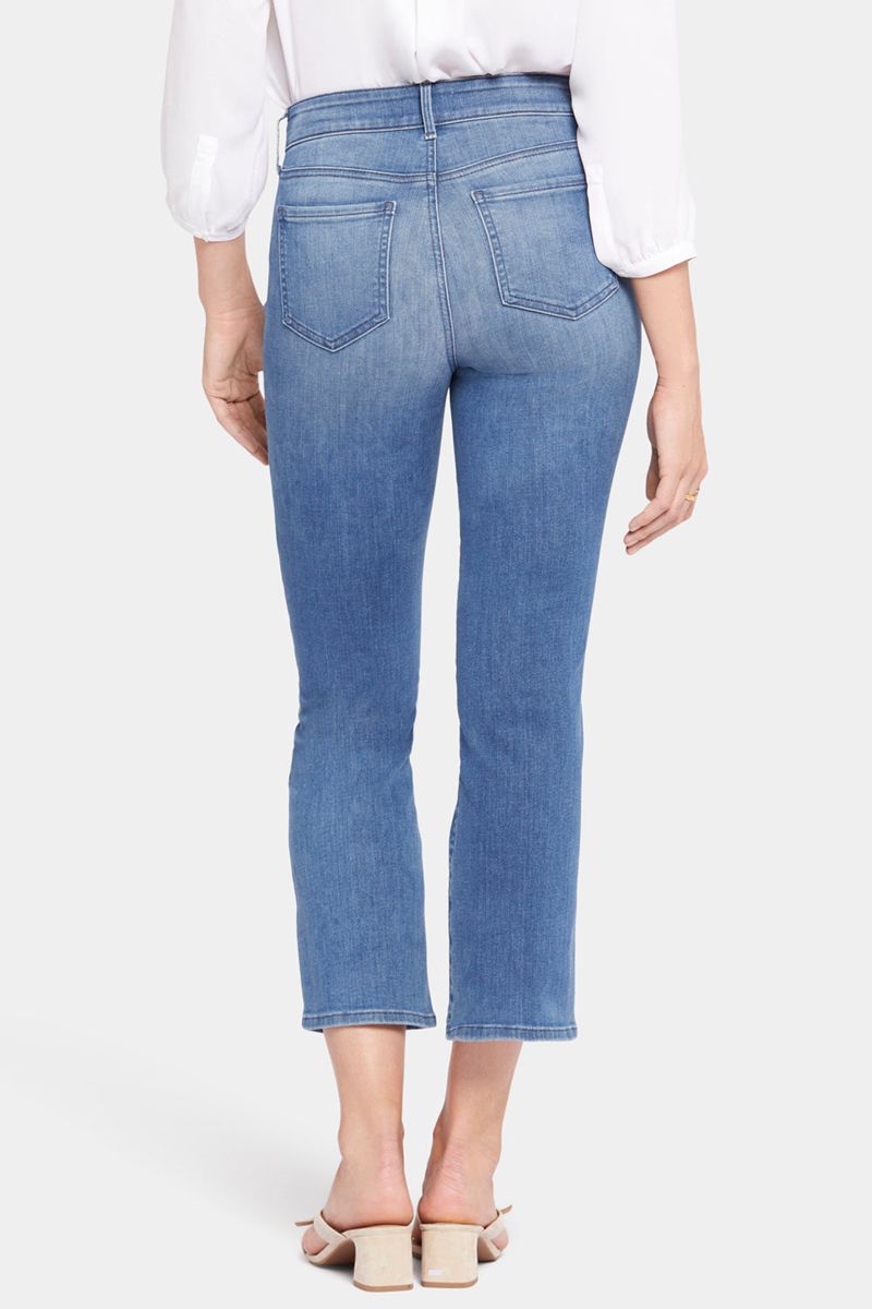 Blue Women's NYDJ Marilyn Straight Ankle Jeans | NZ 793XRGTMO