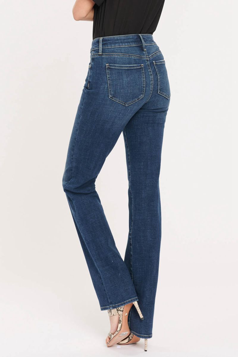 Blue Women's NYDJ Marilyn Straight Jeans | NZ 138OANYPU