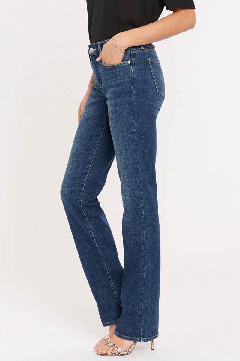 Blue Women's NYDJ Marilyn Straight Jeans | NZ 138OANYPU