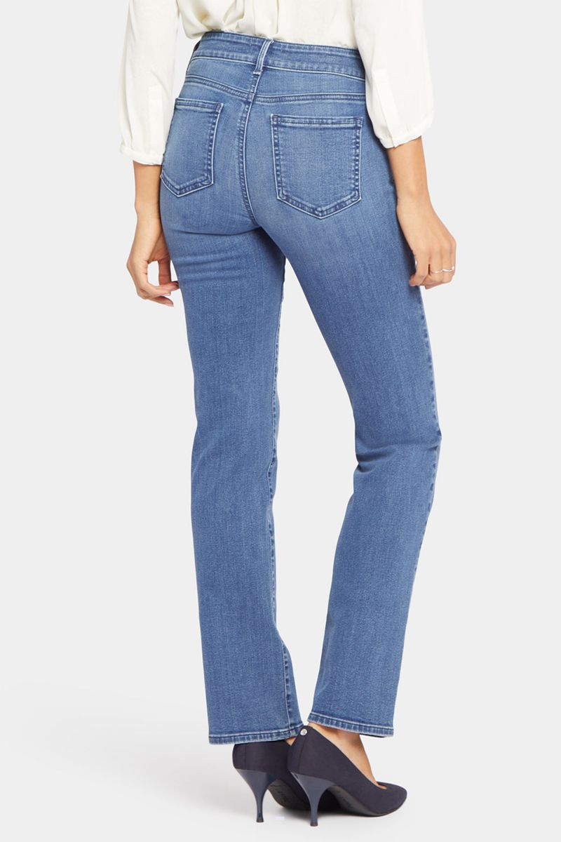 Blue Women's NYDJ Marilyn Straight Jeans | NZ 296MBJRAV