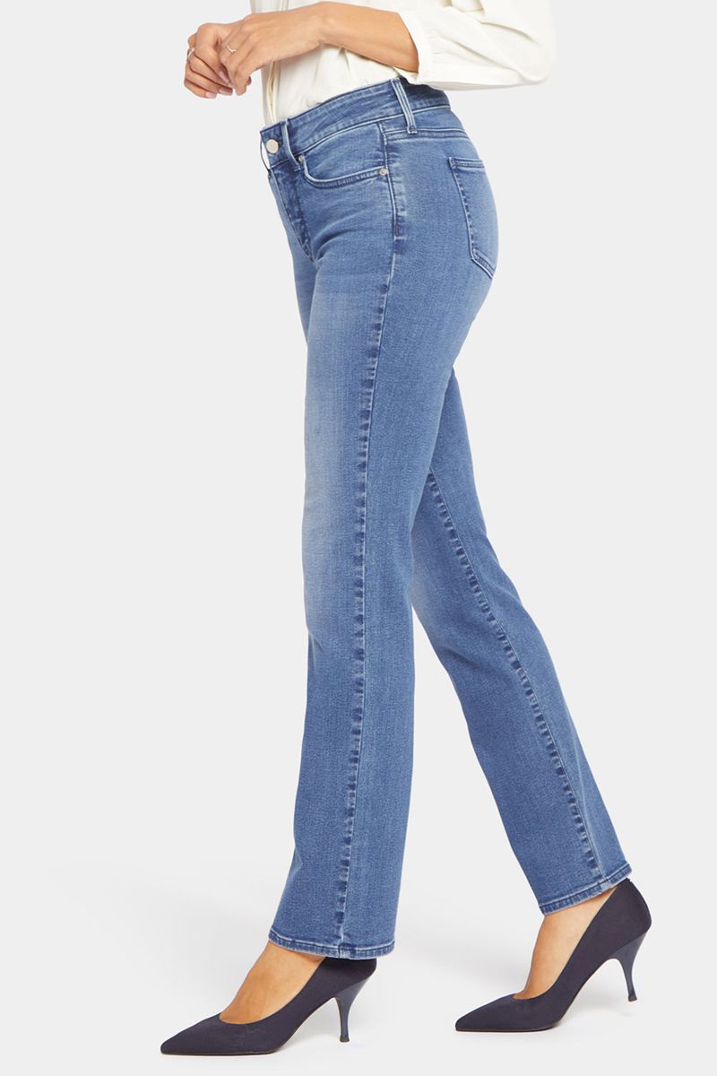 Blue Women's NYDJ Marilyn Straight Jeans | NZ 296MBJRAV