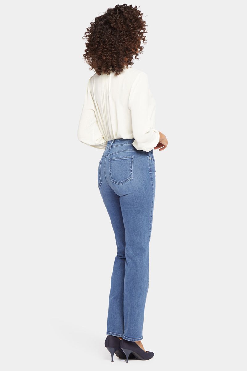 Blue Women's NYDJ Marilyn Straight Jeans | NZ 296MBJRAV