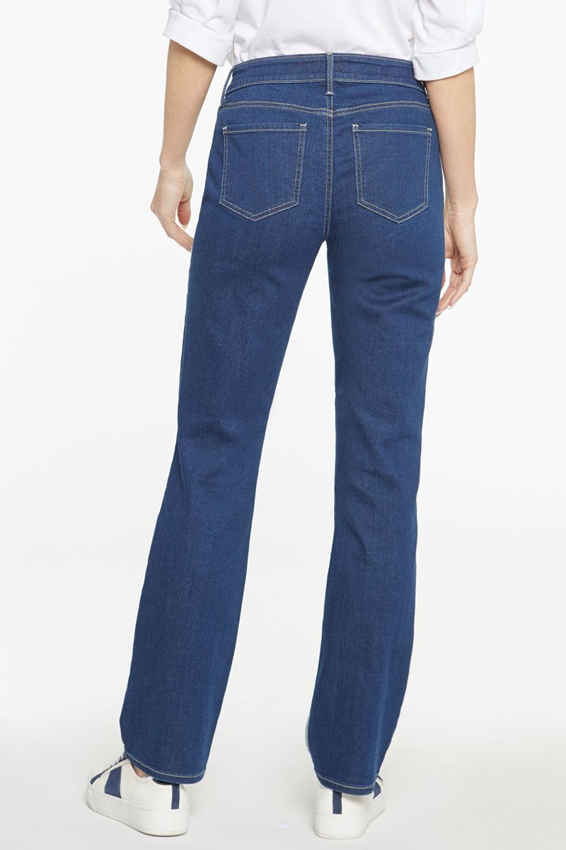 Blue Women's NYDJ Marilyn Straight Jeans | NZ 327CQKJEA