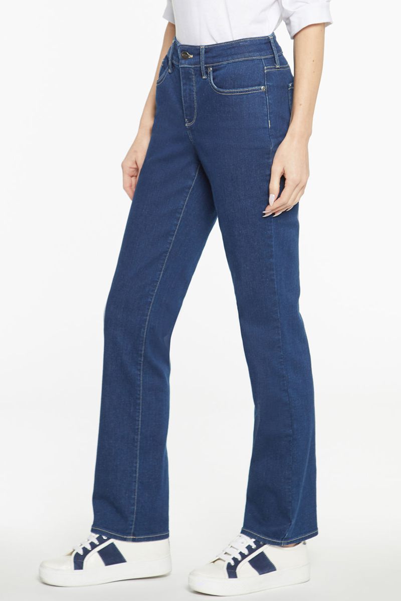 Blue Women's NYDJ Marilyn Straight Jeans | NZ 327CQKJEA