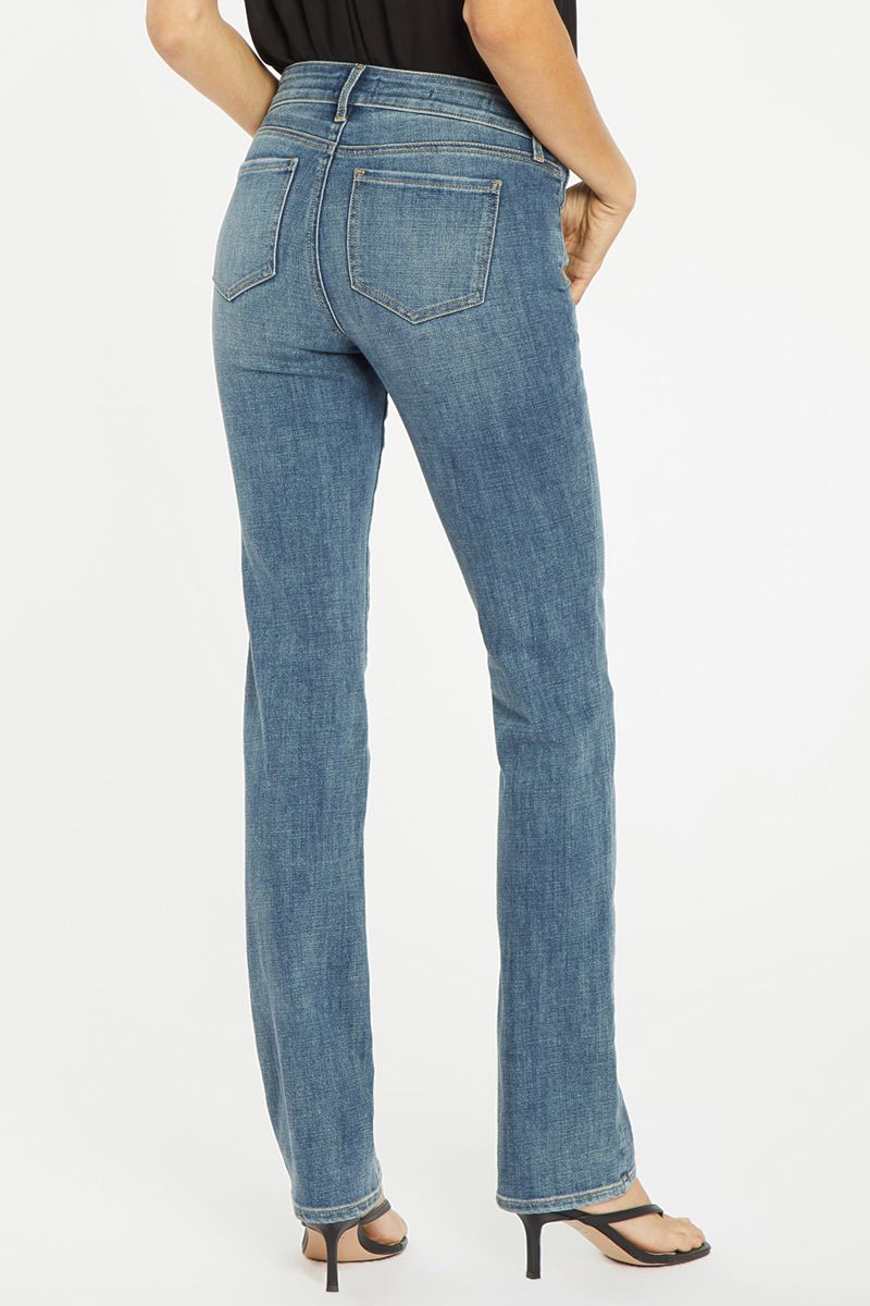 Blue Women's NYDJ Marilyn Straight Jeans | NZ 502USLMCN