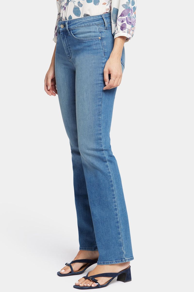 Blue Women's NYDJ Marilyn Straight Jeans | NZ 821GFWRUO