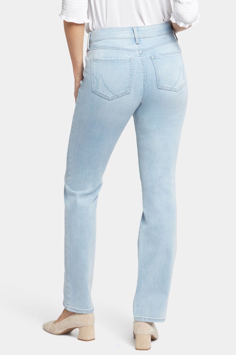 Blue Women's NYDJ Marilyn Straight Jeans | NZ 873SQJDIP