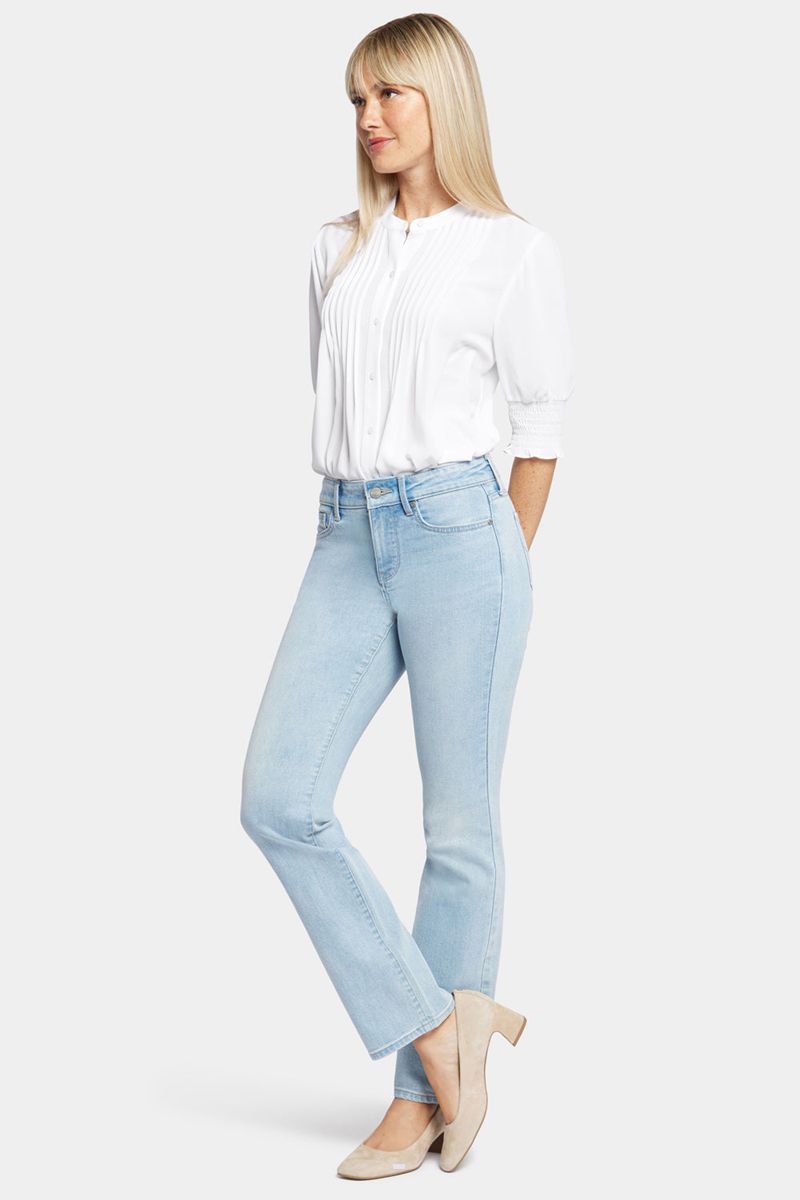 Blue Women's NYDJ Marilyn Straight Jeans | NZ 873SQJDIP