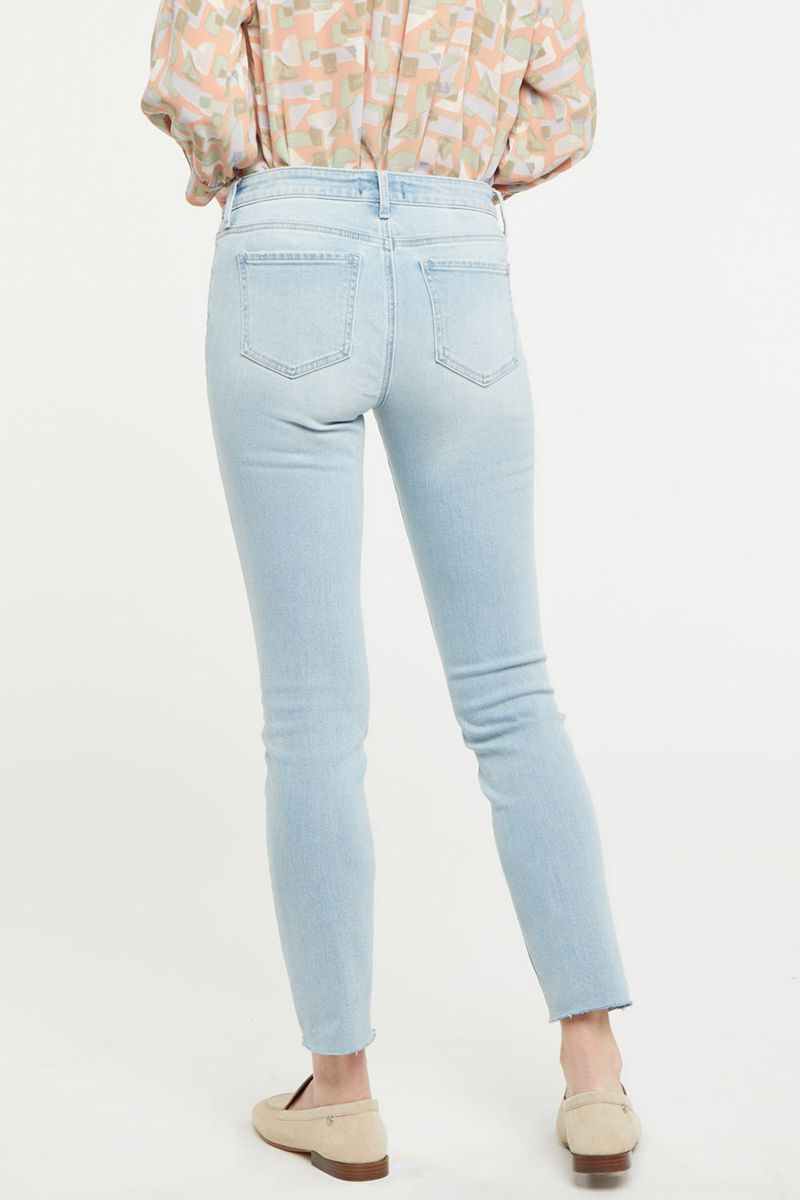 Blue Women's NYDJ Petite Alina Skinny Ankle Jeans | NZ 031QKPMOL