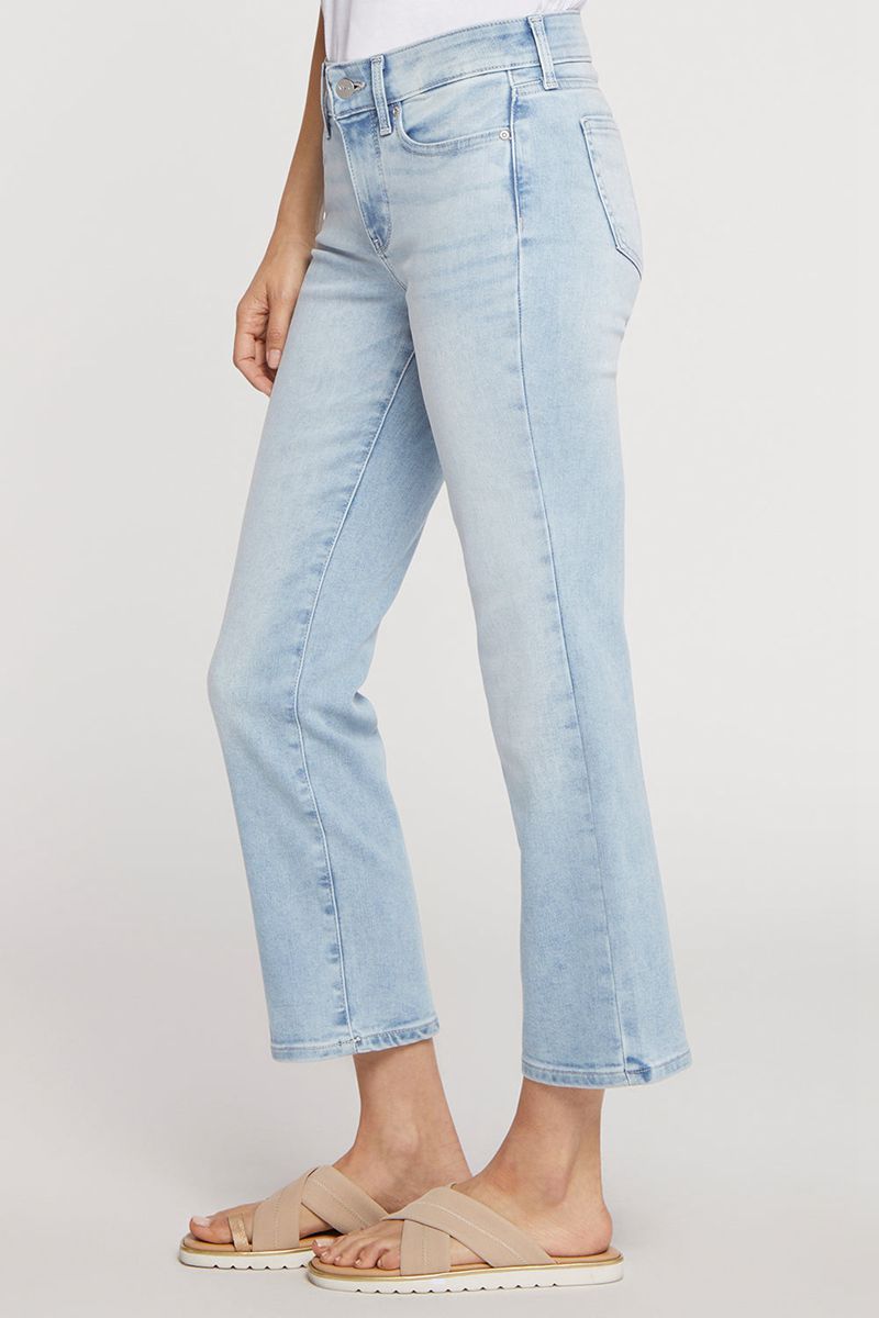 Blue Women's NYDJ Petite Marilyn Straight Ankle Jeans | NZ 132LUSTCM