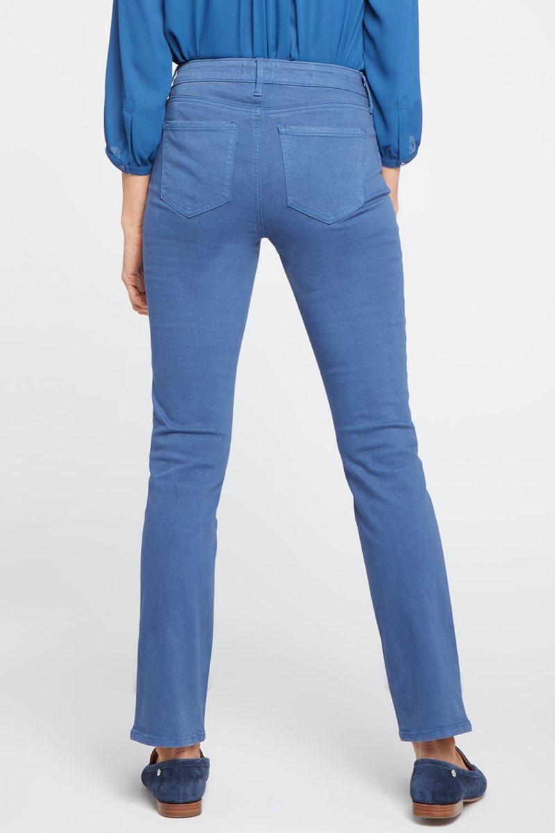 Blue Women's NYDJ Petite Sheri Slim Jeans | NZ 260HEWYMS