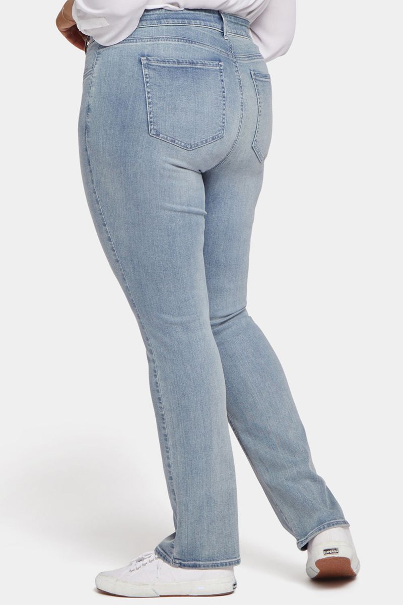 Blue Women's NYDJ Plus Marilyn Straight Jeans | NZ 704NFHBRM