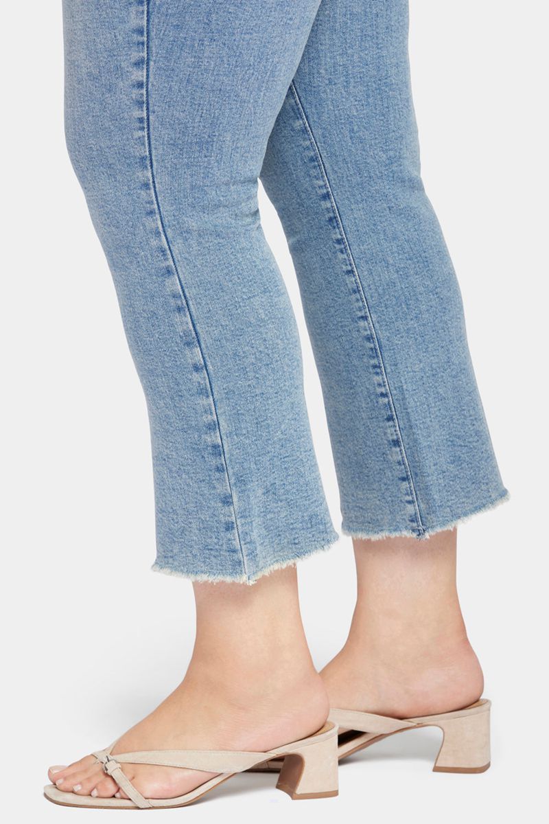 Blue Women's NYDJ Plus Slim Bootcut Ankle Jeans | NZ 420KMEUFB