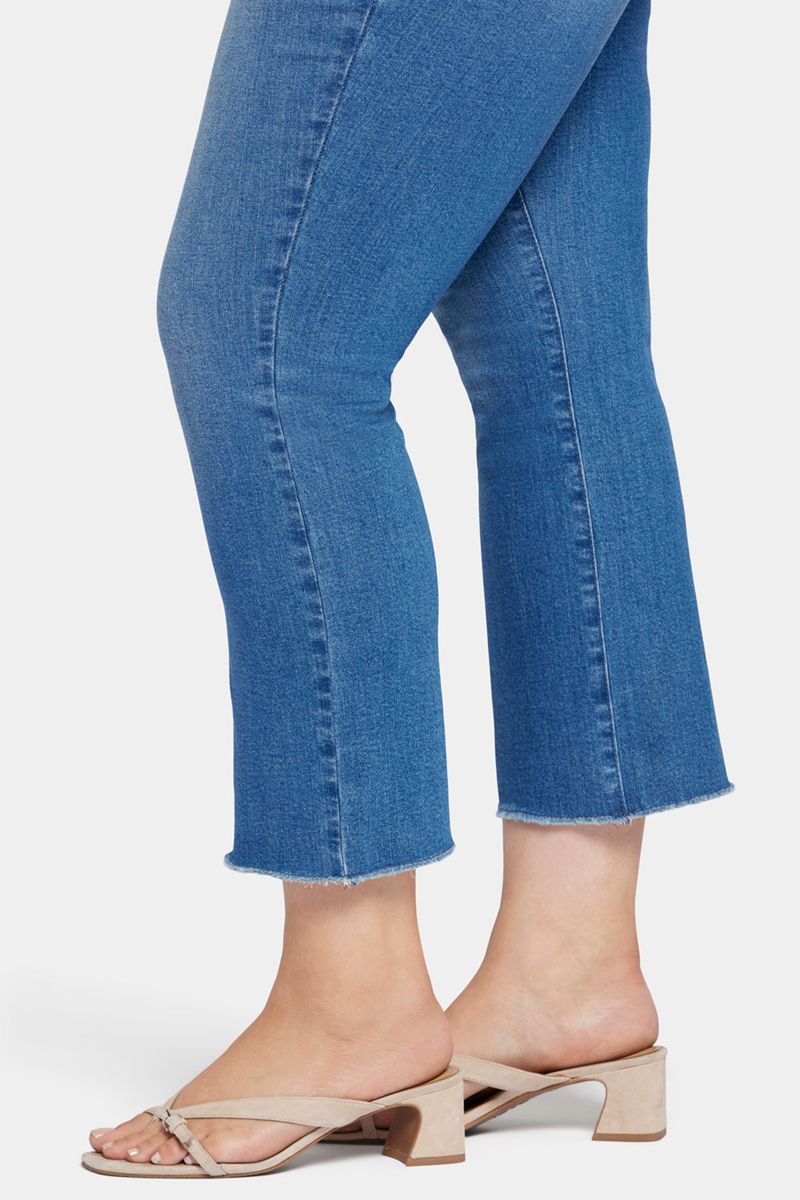 Blue Women's NYDJ Plus Slim Bootcut Ankle Jeans | NZ 901LWVSMD