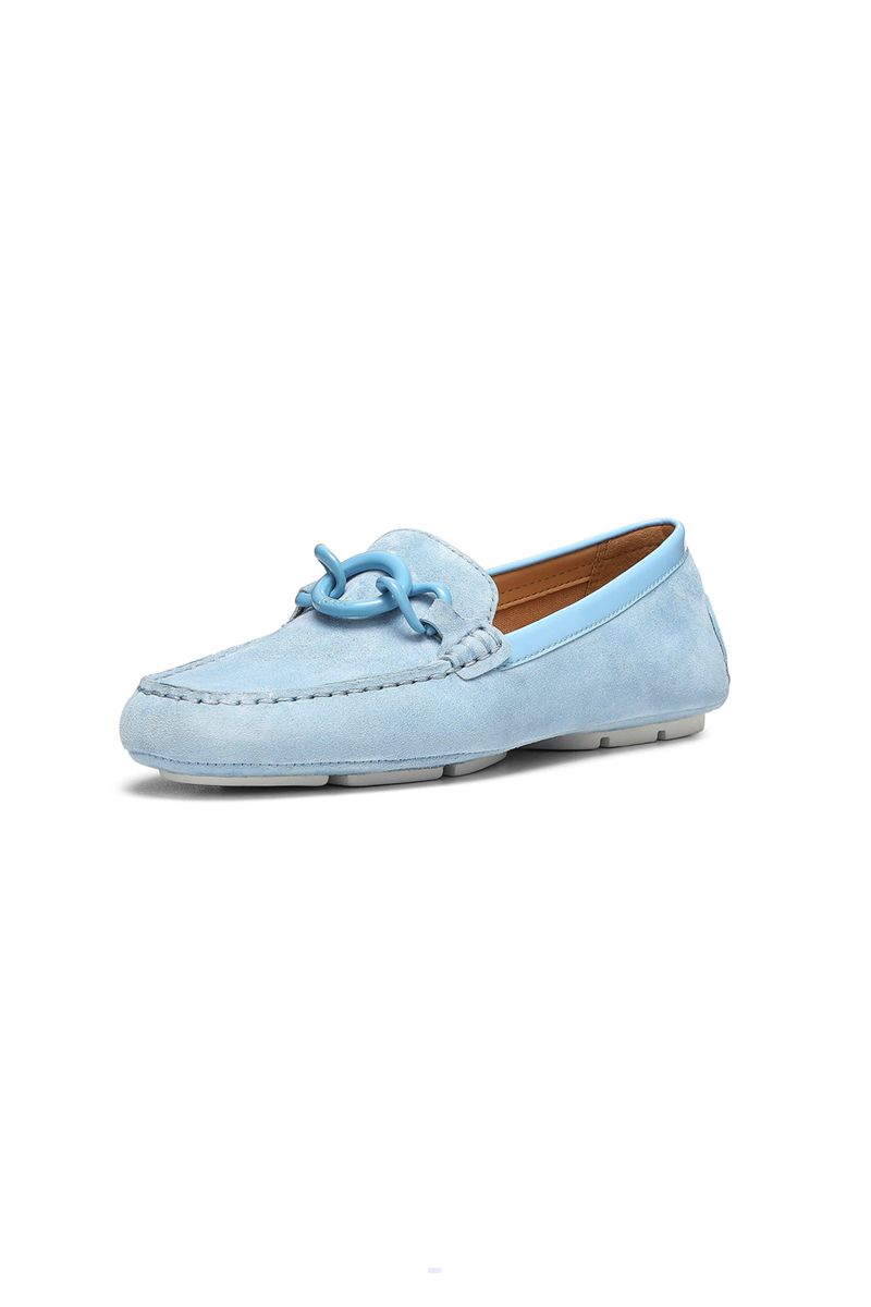 Blue Women's NYDJ Pose Loafers | NZ 241IMHYOU