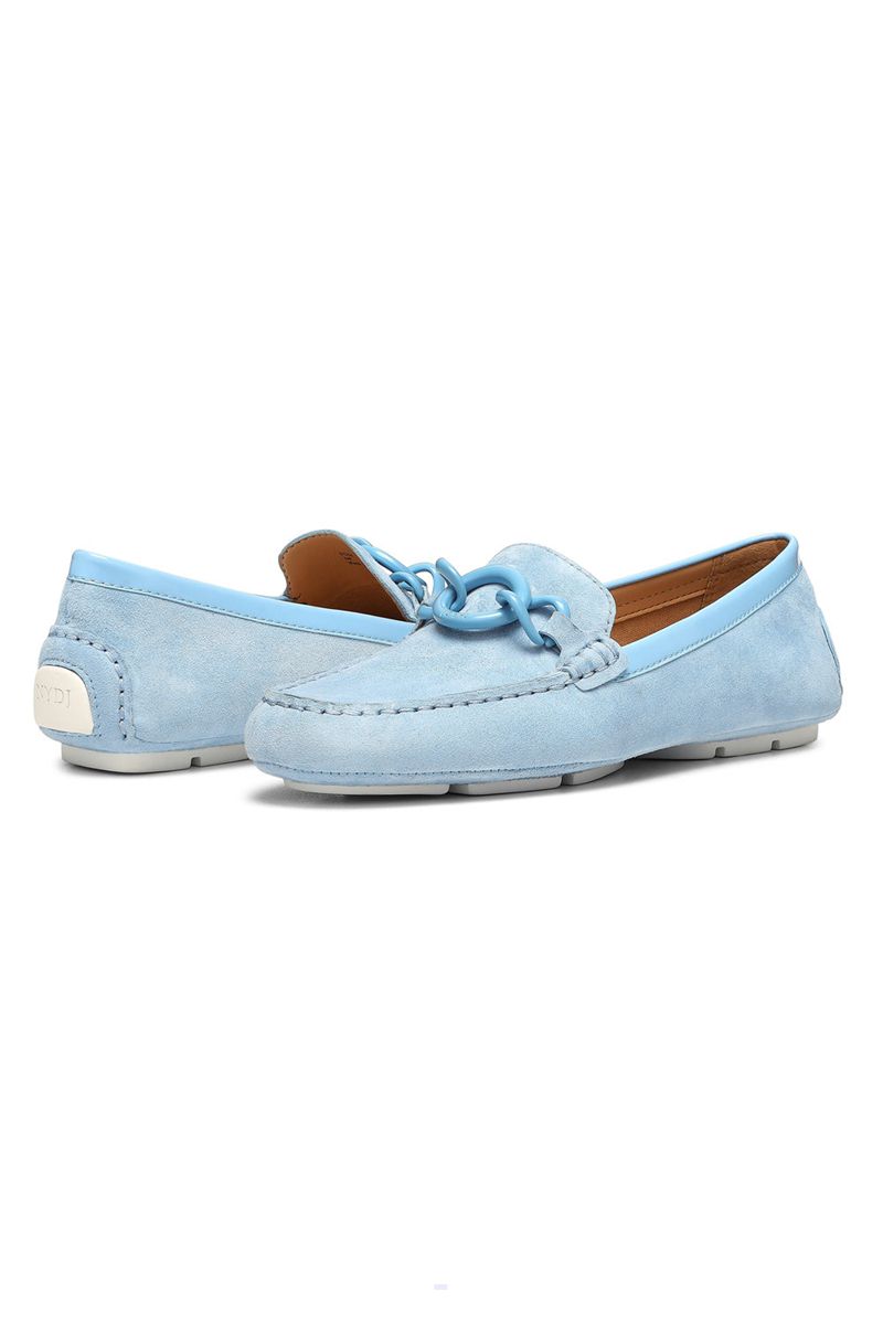 Blue Women's NYDJ Pose Loafers | NZ 241IMHYOU