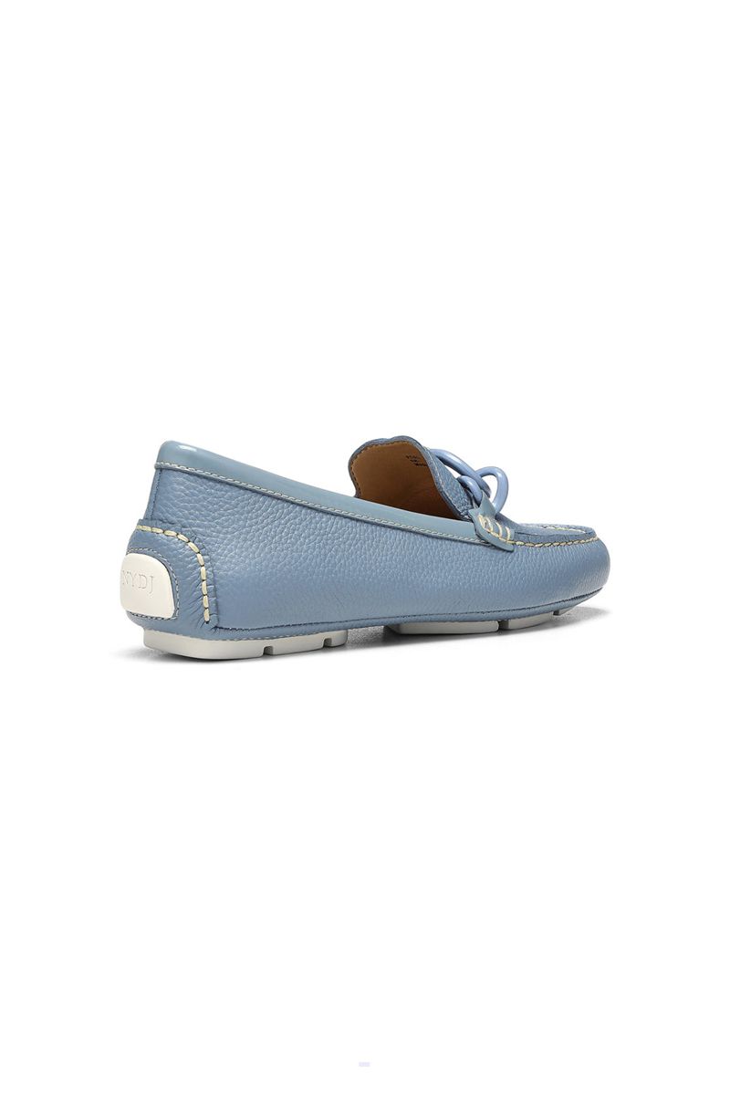 Blue Women's NYDJ Pose Slip-On Loafers | NZ 536ZYWUFB