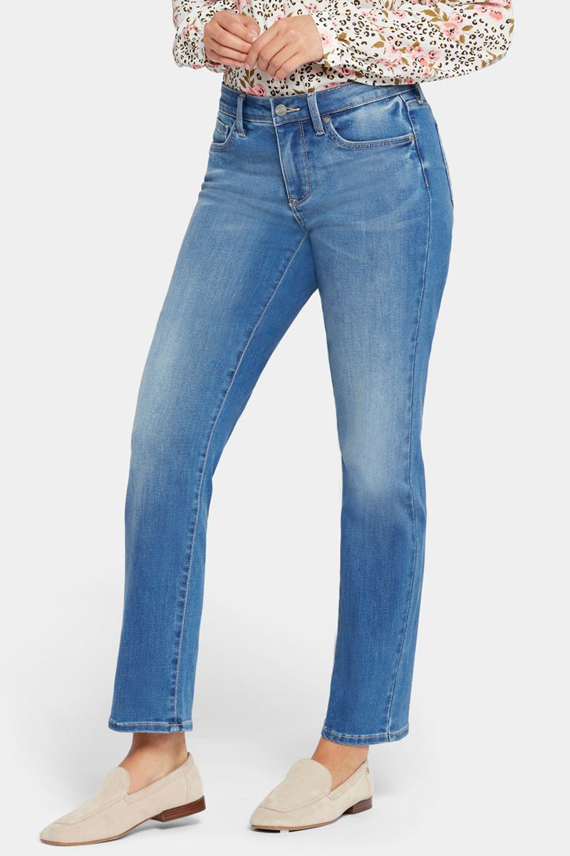 Blue Women's NYDJ Relaxed Slender Jeans | NZ 419TBFQHI