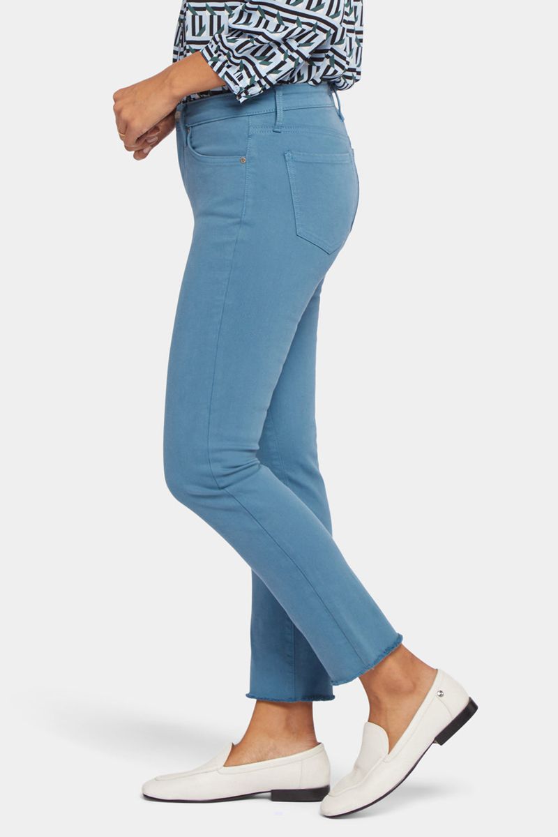 Blue Women's NYDJ Sheri Slim Ankle Jeans | NZ 032YGPVTI