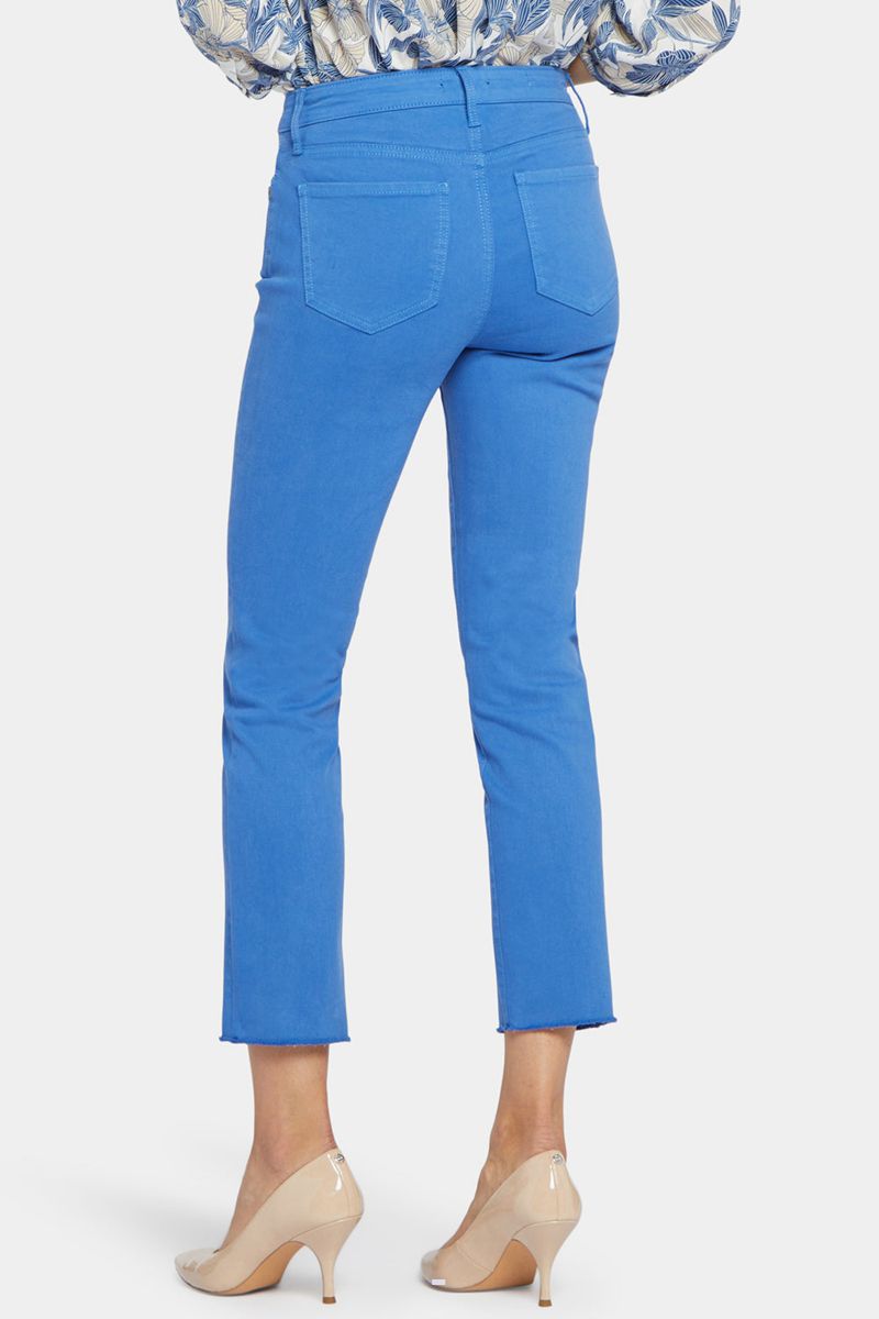 Blue Women's NYDJ Sheri Slim Ankle Jeans | NZ 051NGERWV