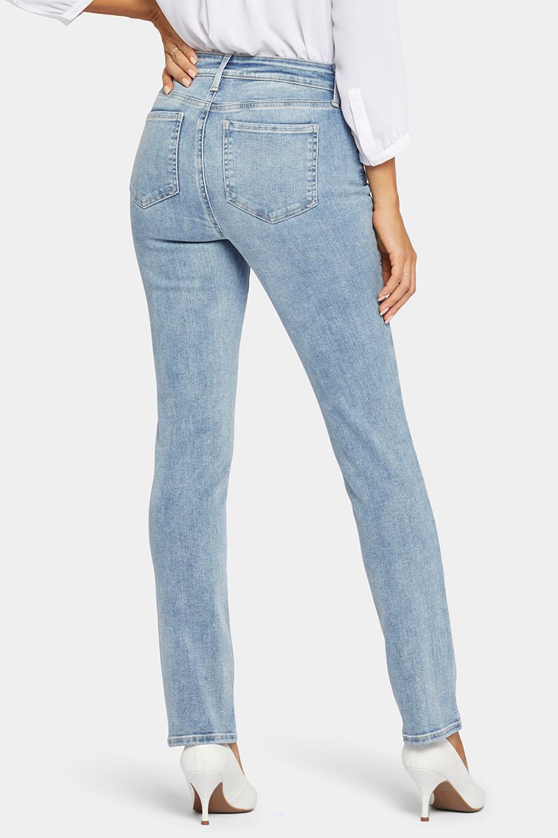 Blue Women's NYDJ Sheri Slim Jeans | NZ 183SHNGZY